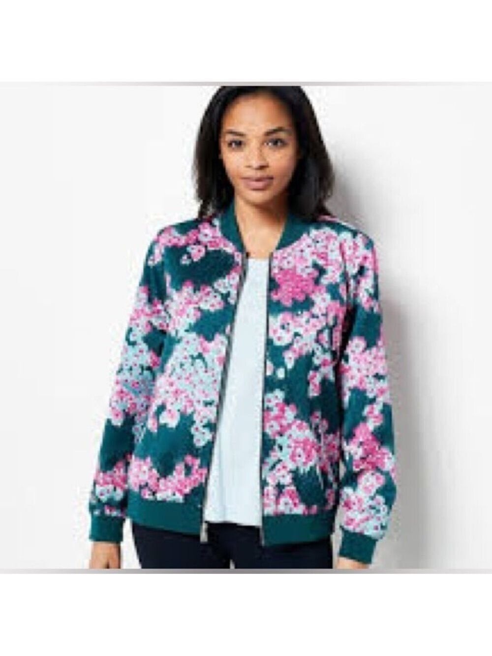 Jason Wu Printed Abstract Women's Jacket Sz 3X
